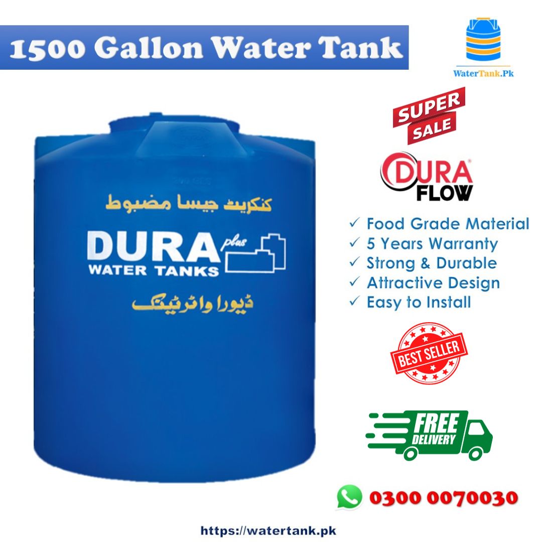 1500 Gln Dura Plus Water Tank