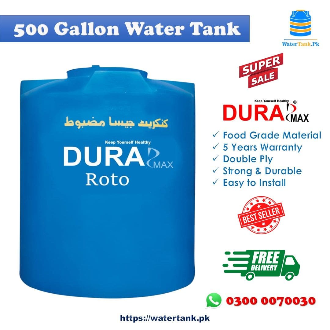 500 Gln Dura Max Water Tank